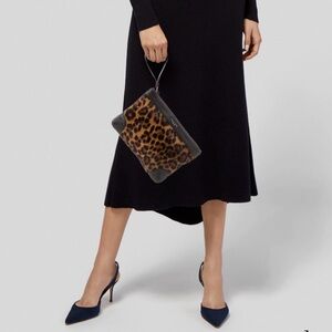 rag & bone Leopard Print Clutch
